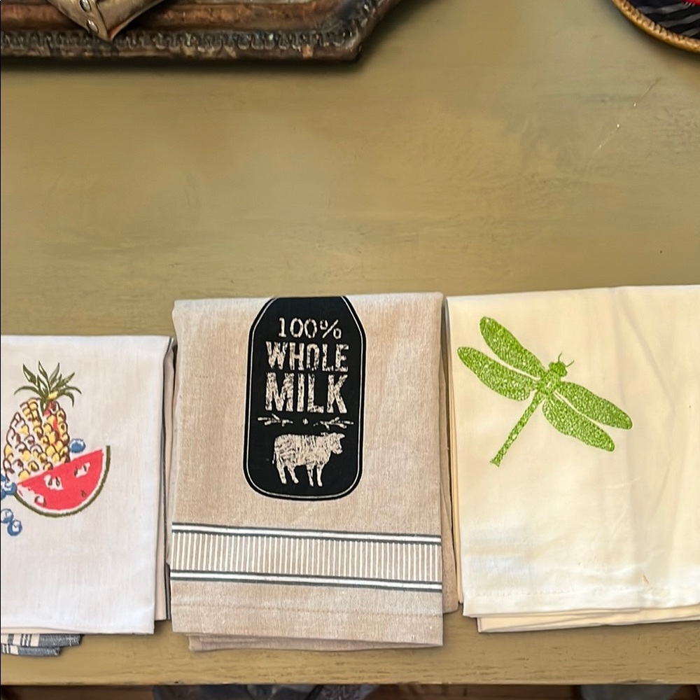 Decorative Kitchen Towels- new
